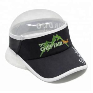 visière trail personnalisée