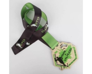 médaille bois personnalisable