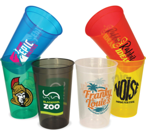 GOBELET PLASTIQUE RÉUTILISABLE PERSONNALISÉ