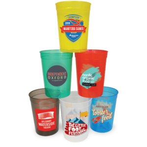 GOBELET PLASTIQUE RÉUTILISABLE PERSONNALISABLE
