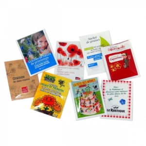 sachets de graines paronnalisés