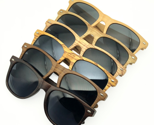 lunettes de soleil personnalisées bois