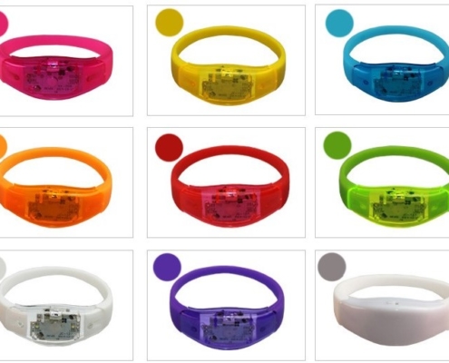 bracelets lumineux led
